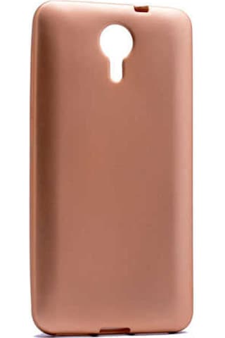 General Mobile 4g Android One Kılıf Zore Premier Silikon Kapak Gold