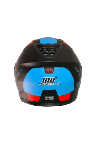 Motosiklet Çene Açılır Kask Güneş Vizörlü Ece 22.06 Sertifikalı New Motor Kaskı V2 Wx89 Çok Renkli