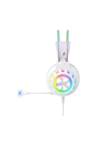 Eğlence Aksesuarı Ses Donanımı Bilgisayar Ekipmanı Xo Ge10 Rgb Işıklı 50 Mm Mikrofonlu Kablolu