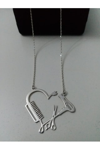 Gümüş Kuaför Kolyesi 453012726