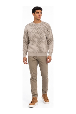 Loft Relax Fit Erkek Kazak Lf2044331 Q1.v1 Bej