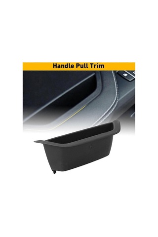 Siyah İç Kapı Kolu Çekme Trimi 2010-2018 F25 F26 X3 X4 Modellerine Uygundur, Sol Ön Taraf 514