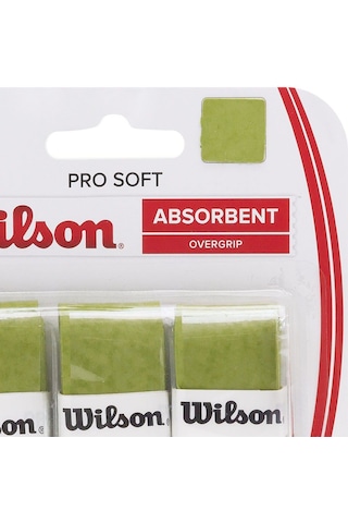Wilson Pro Soft Overgrip Raket Gribi Wrz4040LI Yeşil