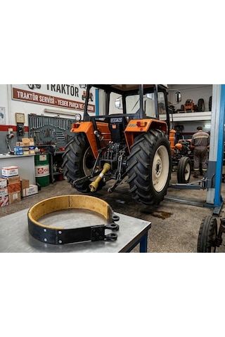 480/640/54 C/55-46 Fiat Traktör Hasır Örme Fren Çemberi (Dövme Baş) Karbeyaz