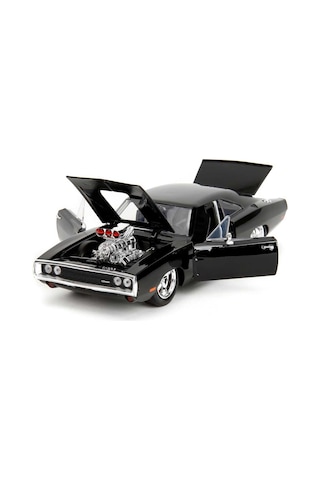 Jada 1/24 Fast & Furious 1970 Dodge Charger Dom Figürü İle Birlikte