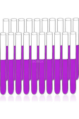 Cam Deney Tüpü (Test Tube) - 20 Adet/Paket - 16X160 Mm