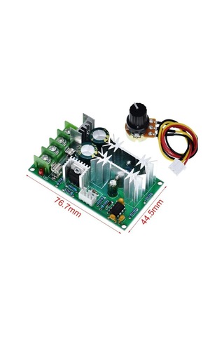 PWM 20A DC Motor Hız Kontrol Devresi(DC 6-60V)