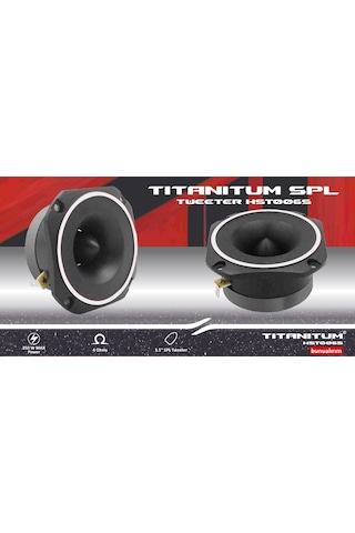 Tıtanıtum Hst006s Spl Tweeter 250w 10Cm