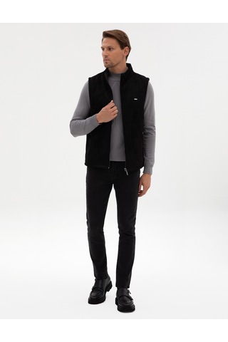 Pierre Cardin Erkek Siyah Deri Mont-kaban 50318039-001 Siyah