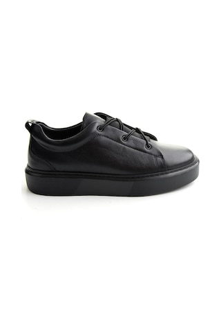 Bambi Siyah Napa Hakiki Deri Erkek Sneaker E01803413343