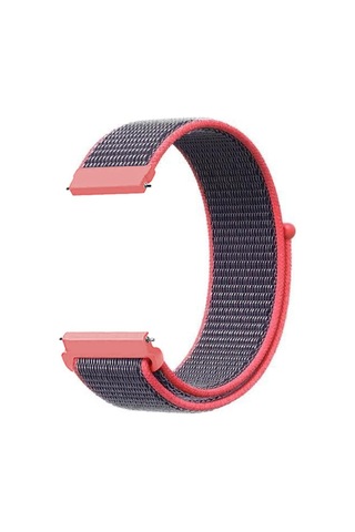 Microsonic Amazfit Gts 2 42Mm Hasırlı Kordon Mavi