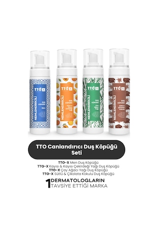 Tto Canlandırıcı Duş Köpüğü Seti