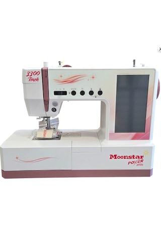 Ev Tipi Elektronik Düz Dikiş Makinesi 300 Desen Dokunmatik Ekran / Model 3300 Touch Beyaz Ev Tipi Elektronik Düz Dikiş Makinesi 300 Desen Dokunmatik Ekran / Model 3300 Touch Beyaz