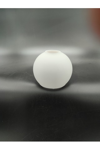 Küçük Avize Camı.beyaz Çap:10.00cm-duy Yuvası:3.00cm E.14 Mat - Süt Beyaz