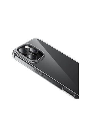 Zore Apple Uyumlu iPhone 16 Pro Kılıf Msra Süper Silikon Kapak-şeffaf Şeffaf