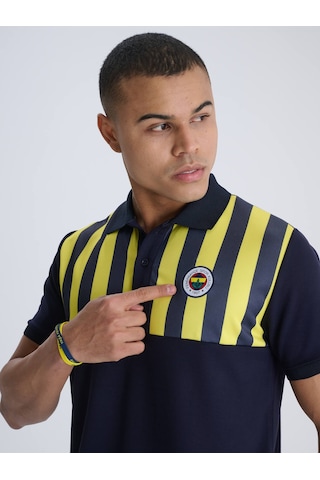 Erkek Trıbun Çubuklu Polo Fb Laci Yeni
