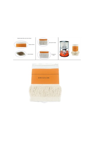 Suntek Fitili Cam Elyaf Lambası Pamuk Dayanıklı