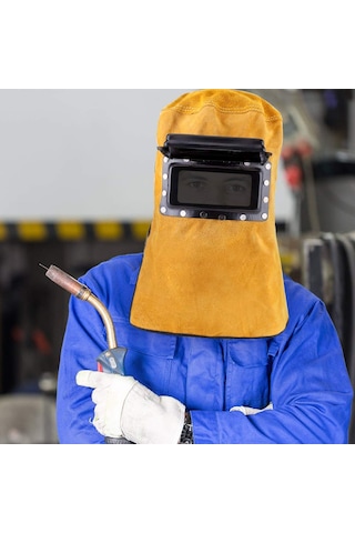 Jl Kaynak Maskesi, Kaynak Maskesi Deri Kaynak Kaskı Koruyucu