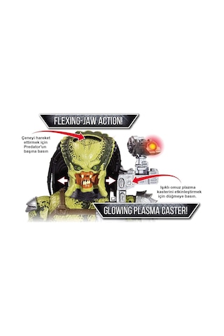Klasik Predator Hareketli Aksiyon Figürü 30 Cm.