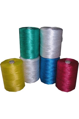 Şeylişeyler - Renkli Ambalaj Ve Paketleme İpi 2 Kg - Karışık Renk Bobin Paket İpi