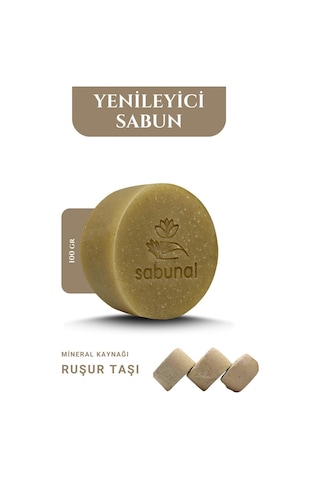 Sabunal Ruşur Taşı Sabunu - Cilt Yenileyici Sabun 100 G