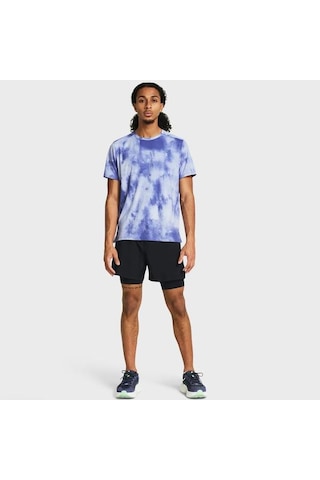 Under Armour Launch 5 Inch 2 In 1 Erkek Siyah Polo Yaka Tişört