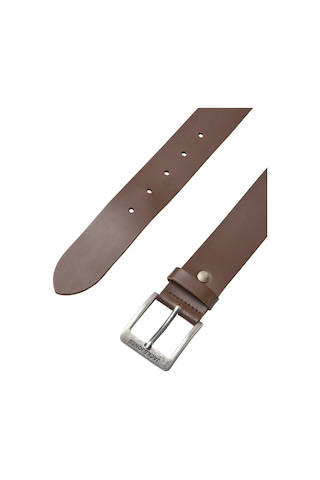 Jack & Jones Jacbraga Leather Belt Sn Erkek Kemer-32742 Kahverengi