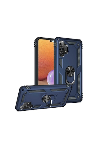 Zore Galaxy Uyumlu A32 4g Kılıf Vega Kapak - Mavi Mavi