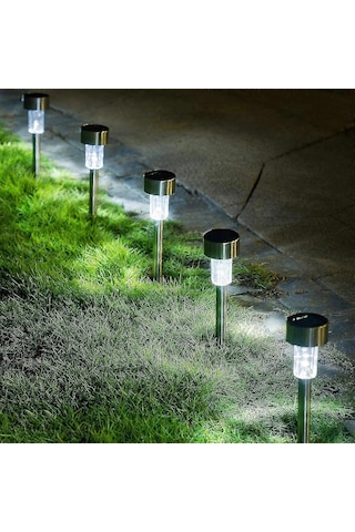 Solar Kazıklı Bahçe Lambası Seti 12 Adet 5332 Çok Renkli