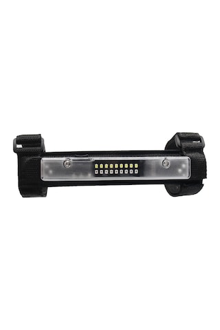 Xindoker Utv Atv Için Led Çift Renkli Tavan Lambası, Beyaz-kırmızı Işık, Şeffaf Kasa, Abs-nilon Malzeme, 3xaaa Pilli Pil Yok