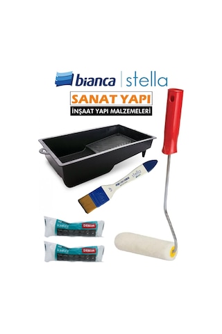 Stella İpek Fırçalı Boyama Seti Stella İpek Fırçalı Boyama Seti