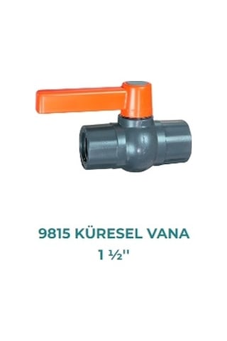 Pvc Küresel Vana 1 1/2