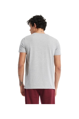 Galatasaray Lisanslı Büyük Logolu Gri T-shirt Ve 1905 Yazılı Atkı Gri