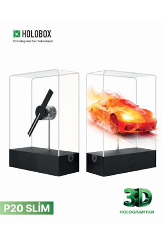 Holobox P20s Smart Sesli 3d Hologram Fan