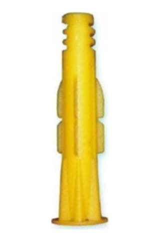 Plastik Roket Dübel 8 Lik 500 Adet Sarı 8 Mm Hırdavat Vida