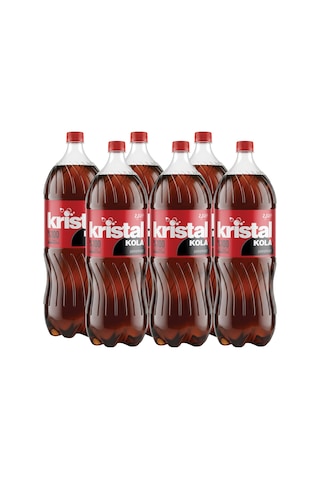 Kristal Kola Şekersiz 2.5 L Gazlı İçecek 6'lı