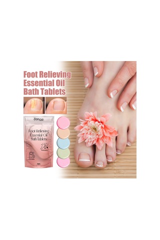 Eelhoe Ayak Giderici Esansiyel Yağ Banyo Tabletleri Çok Renkli