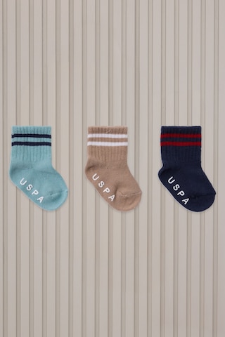 U.S. Polo Assn. U.s. Polo Assn Erkek Bebek Kahverengi Çorap Kahverengi