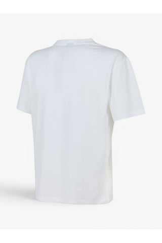 New Balance Nb Lıfestyle Men T-shırt Erkek Beyaz T-shirt - Mnt3641