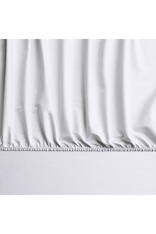 Linens Mix&match Pamuk Saten Tek Kişilik Lastikli Çarşaf Ekru