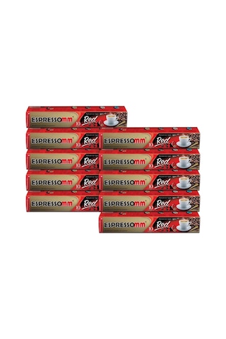 Espressomm Nespresso Uyumlu Red Kapsül Kahve 100 Adet