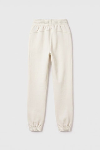 TOMMYLIFE Ekru Standart Ön Dikiş Detaylı Kız Çocuk Eşofman Alt - 75197