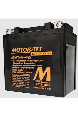Motobatt Quadflex 4 Kutup 16 5 Ah 240 Cca Agm Akü