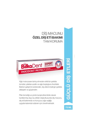 BilkaDent Parodont Protect Diş Macunu Günlük Bakım 75 ML