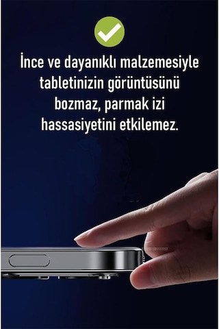 Apple Uyumlu iPad 10.9 İnç 2022 5.nesil Qpen 5in1 Temperli Cam Ekran Koruyucu