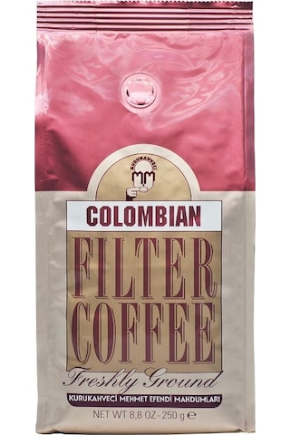 Kurukahveci Mehmet Efendi Colombian Filtre Kahve 250 G