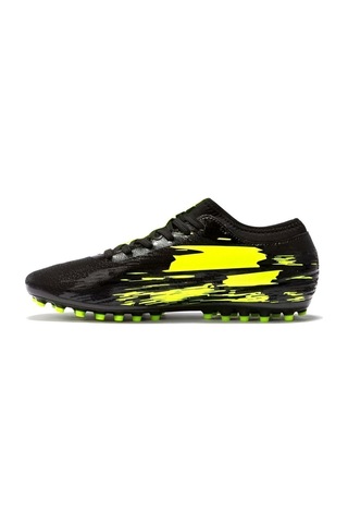 Joma Supercopa 2201 Black Fırm Ground Krampon Ve Halı Saha Ayakkabısı Sarı