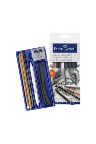 Faber Castell Charcoal Sketch Set- Kömür Eskiz Seti