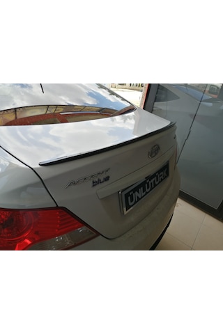 OtoÇizgi Hyundai Accent Blue Bagaj Üstü Spoiler-Spoyler Piano Black N11.382 OtoÇizgi