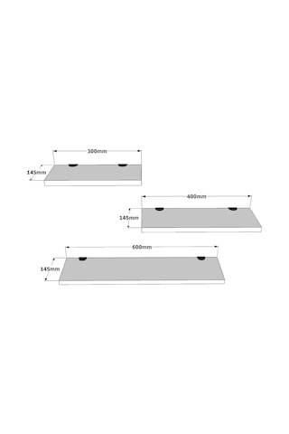 Robin Home Raffi Duvar Rafı Dekoratif No 17 Çam